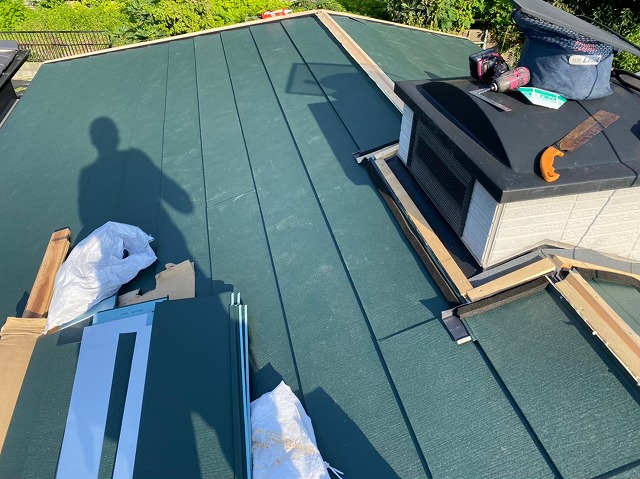 ガルテクトでカバー工法